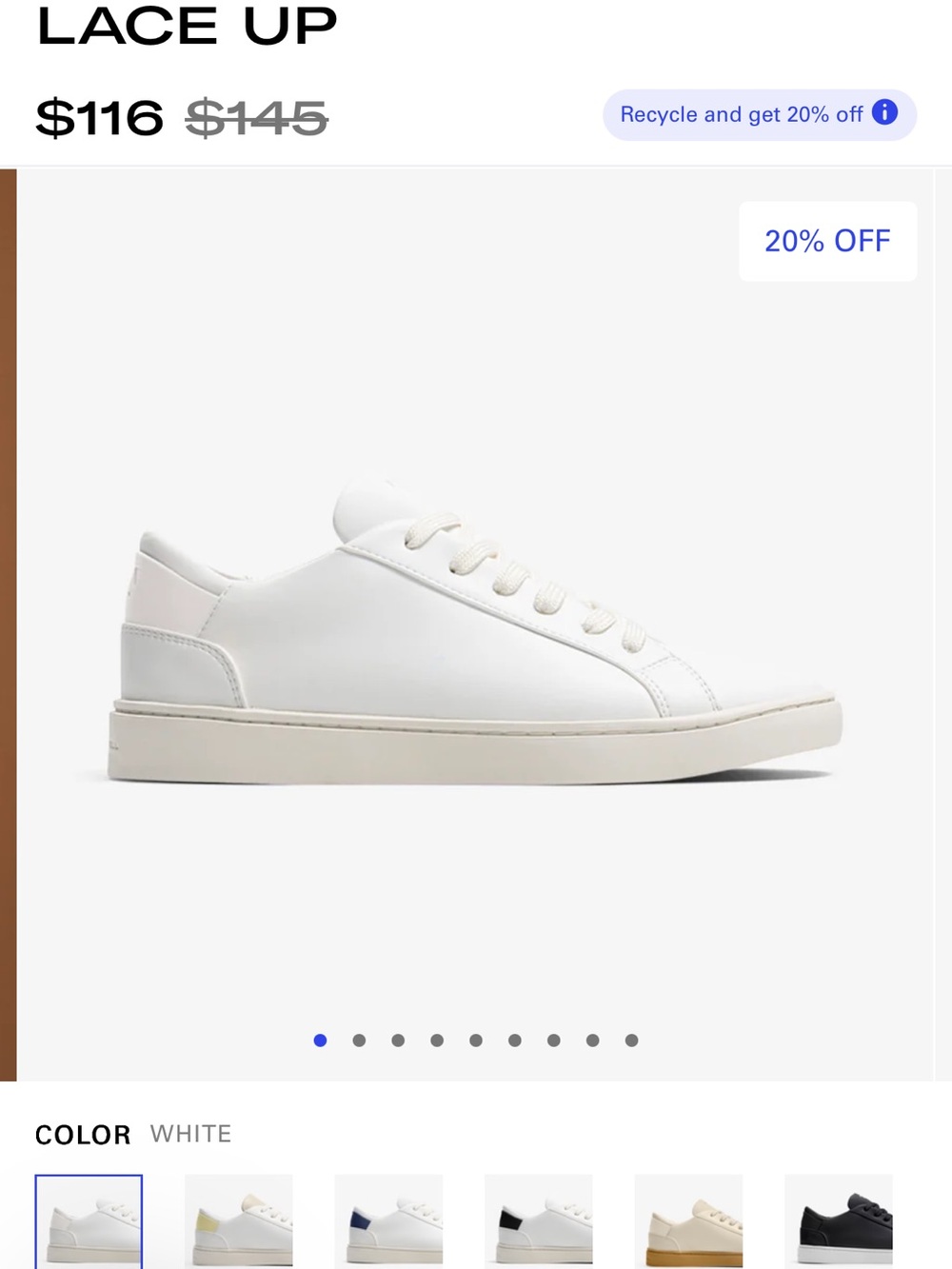 Thousand fell sneaker men 11 white new no box